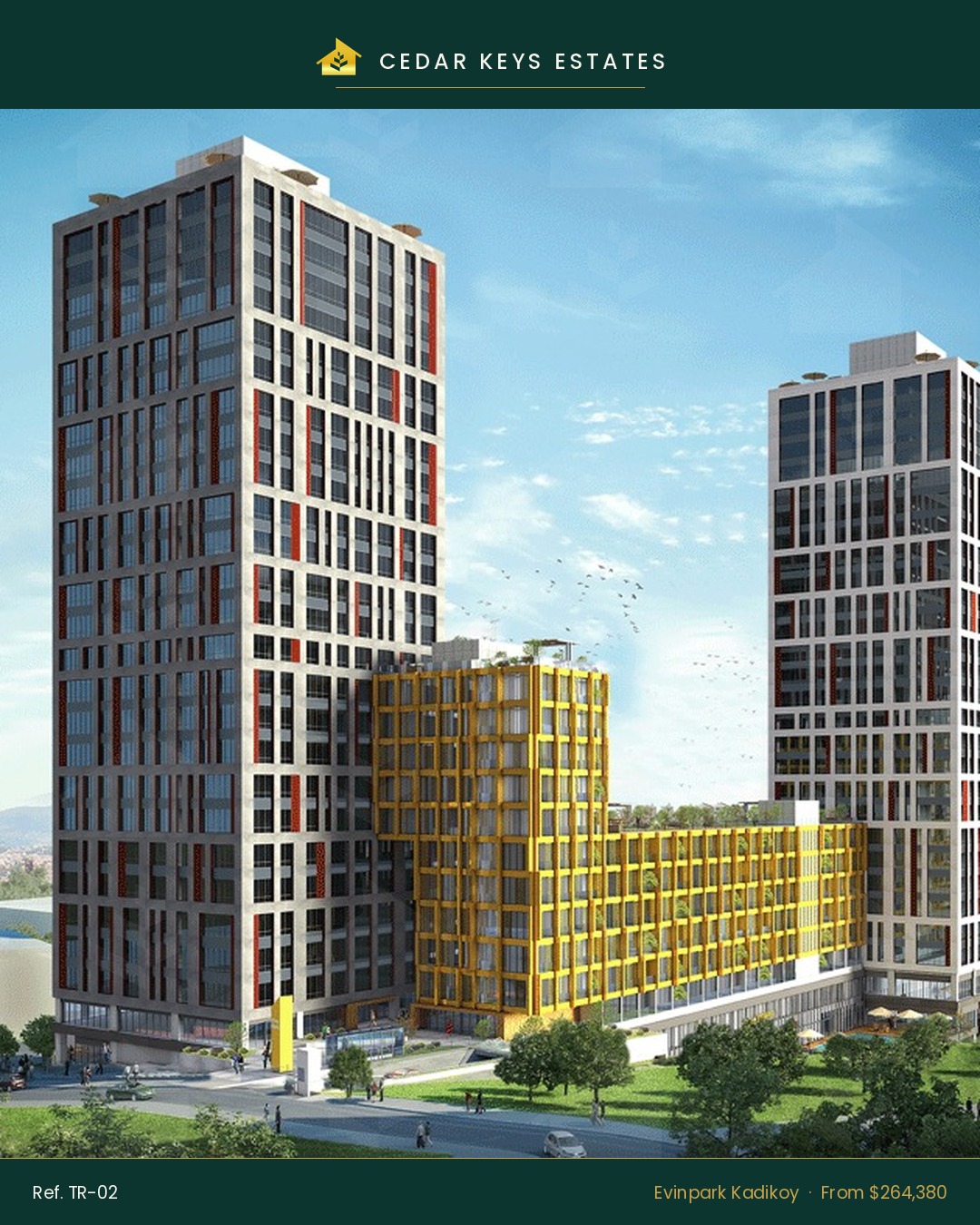 Evinpark Kadikoy — residential project in Kadikoy - Fikirtepe, Istanbul, Turkey — presentation page 2 — Ref. TR-02