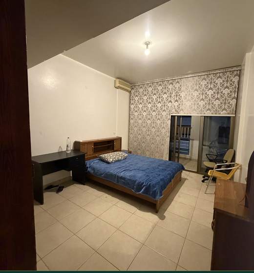 Living area of apartment for rent in Hamra, Beirut — Ref. 1182