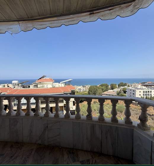 Open balcony with panoramic sea view, apartment for sale in Dohat El Hoss — Ref. 1187
