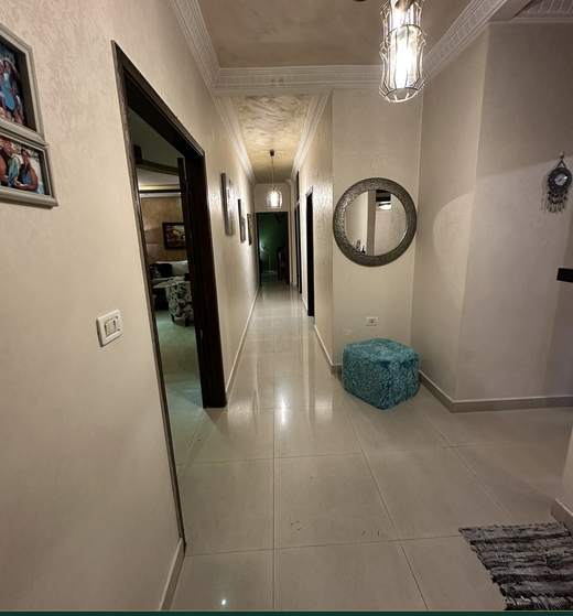 Salon and dining area of apartment for sale in Ras El Nabeh, Beirut — Ref. 1123