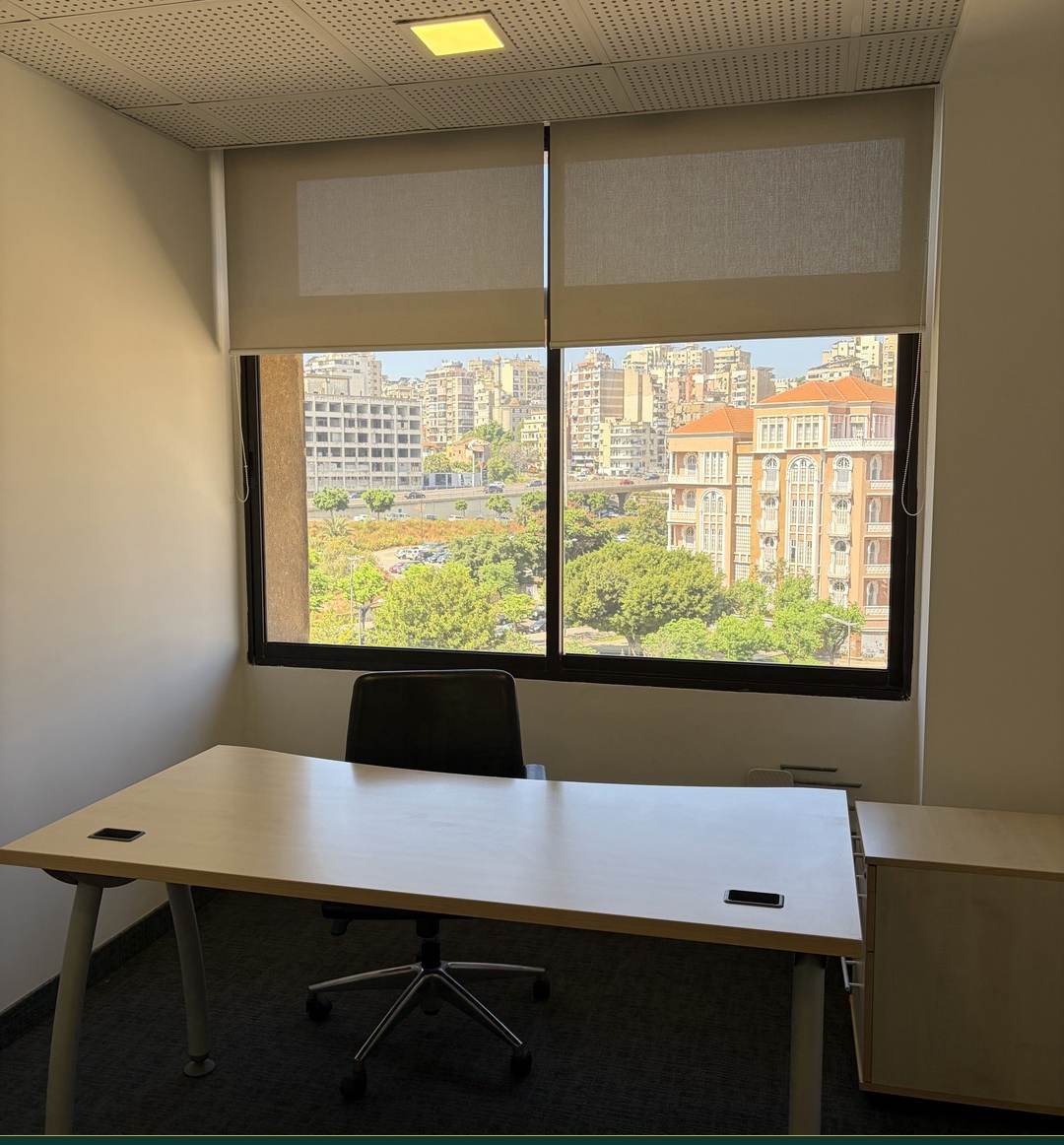 Private office with city view, serviced offices Downtown Beirut — Ref. 1185