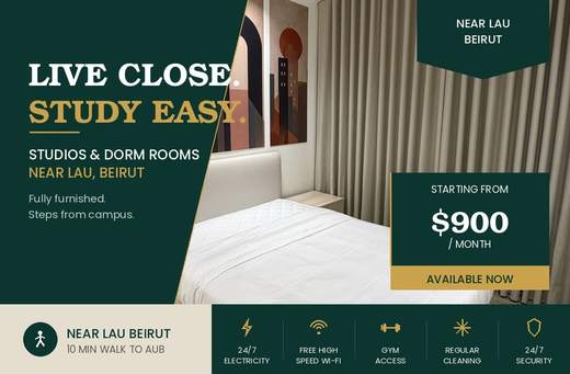 Student residence for rent in Hamra, Beirut — Cedar Keys Estates Ref. 1183, view 7